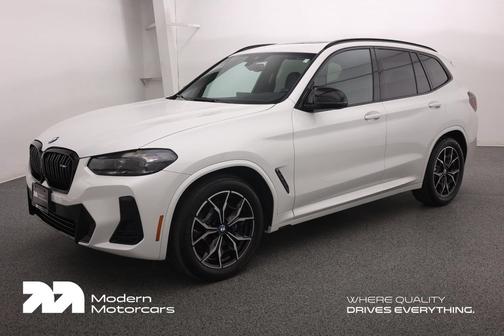 Mineral White Metallic 2024 BMW X3 M40i