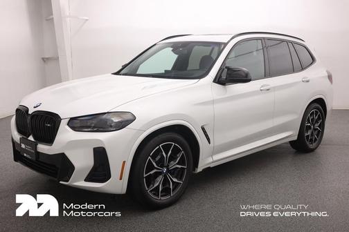 Mineral White Metallic 2024 BMW X3 M40i