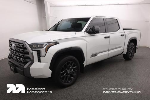 Wind Chill Pearl 2025 Toyota Tundra Platinum
