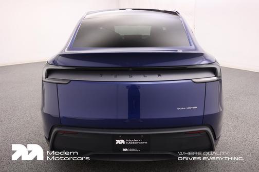 Deep Blue Metallic 2026 Tesla Model Y Long Range Launch Series