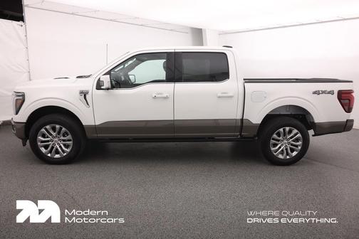 Star White Metallic Tri-Coat 2025 Ford F-150 King Ranch