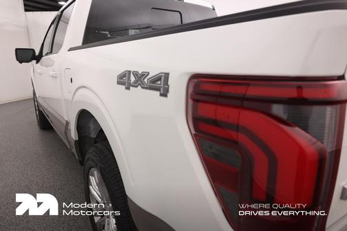 Star White Metallic Tri-Coat 2025 Ford F-150 King Ranch