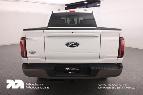 Star White Metallic Tri-Coat 2025 Ford F-150 King Ranch