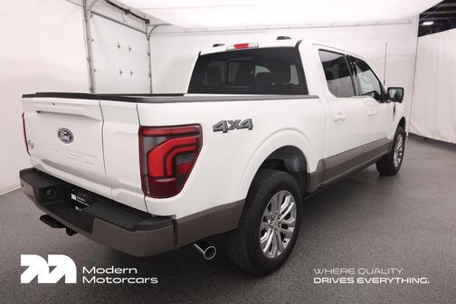 Star White Metallic Tri-Coat 2025 Ford F-150 King Ranch