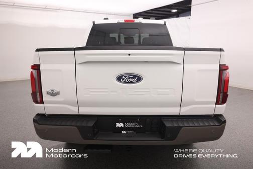Star White Metallic Tri-Coat 2025 Ford F-150 King Ranch
