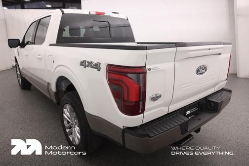 Star White Metallic Tri-Coat 2025 Ford F-150 King Ranch