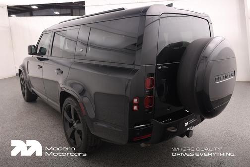 Santorini Black Metallic 2023 Land Rover Defender 130 X-Dynamic SE