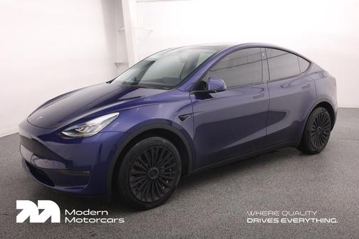 Deep Blue Metallic 2023 Tesla Model Y Long Range Dual Motor All-Wheel Drive