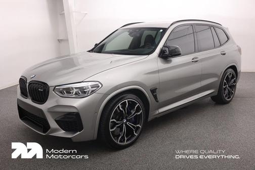 Donington Grey Metallic 2020 BMW X3 M Competition