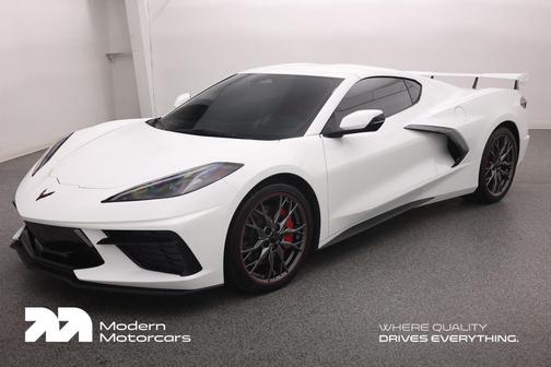 Arctic White 2024 Chevrolet Corvette Stingray w/1LT