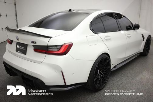 Alpine White 2023 BMW M3 Competition xDrive