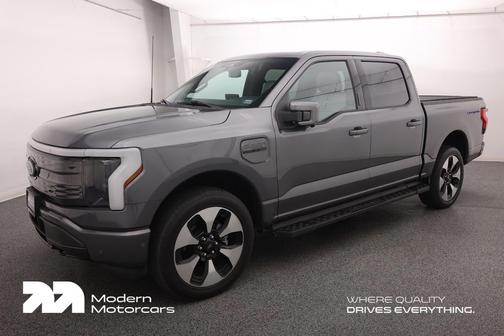 Carbonized Gray Metallic 2023 Ford F-150 Lightning Platinum