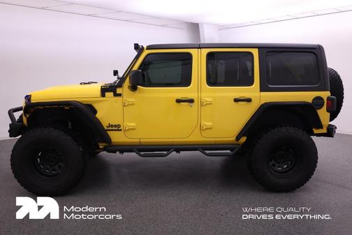 Hellayella Clearcoat 2021 Jeep Wrangler Unlimited 80th Anniversary 4x4