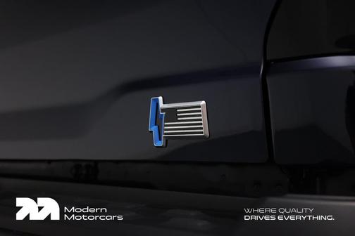 Antimatter Blue Metallic 2025 Ford F-150 Lightning LARIAT