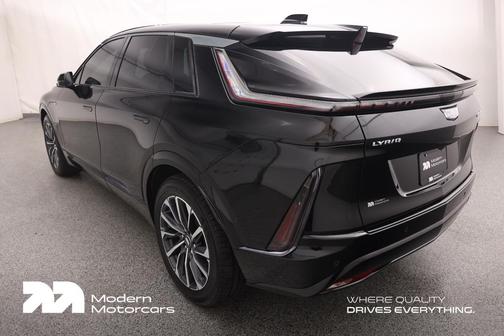 Stellar Black Metallic 2024 Cadillac LYRIQ Sport