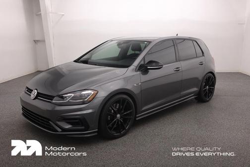Indium Gray Metallic 2019 Volkswagen Golf R 2.0T Manual