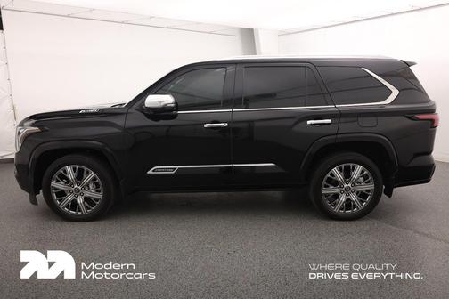 Midnight Black Metallic 2024 Toyota Sequoia Capstone