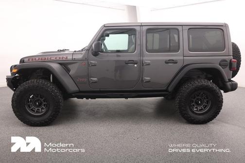 Granite Crystal Metallic Clearcoat 2018 Jeep Wrangler Unlimited Rubicon