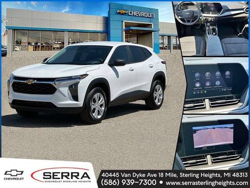 Summit White 2024 Chevrolet Trax LS