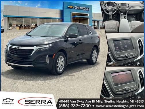 Mosaic Black Metallic 2024 Chevrolet Equinox LT