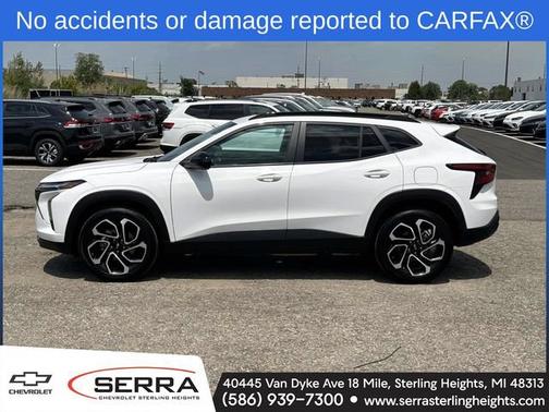 Summit White 2024 Chevrolet Trax 2RS