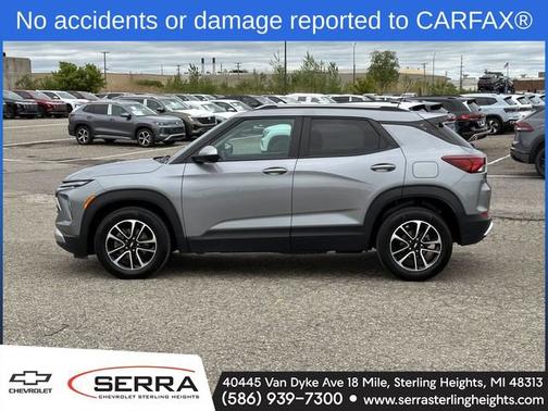 Sterling Gray Metallic 2024 Chevrolet Trailblazer LT