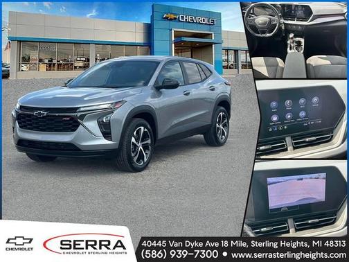 Sterling Gray Metallic 2024 Chevrolet Trax 1RS