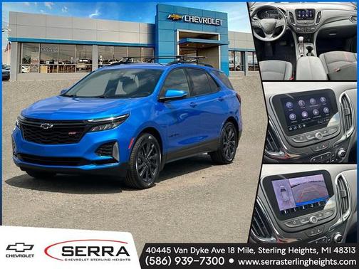 Riptide Blue Metallic 2024 Chevrolet Equinox RS
