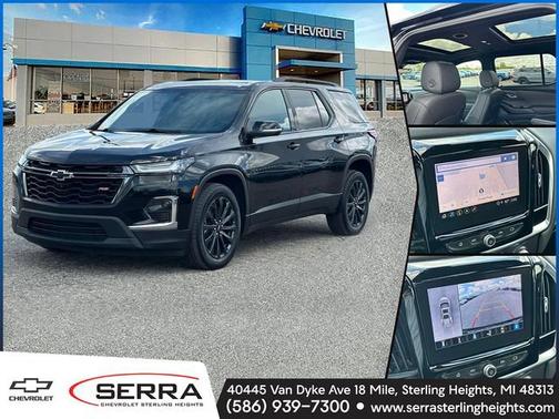 Mosaic Black Metallic 2023 Chevrolet Traverse RS