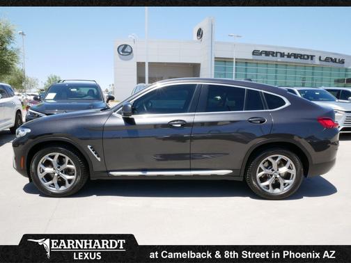 Dark Graphite Metallic 2022 BMW X4 xDrive30i
