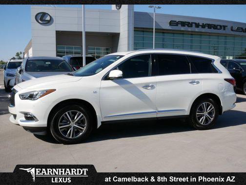 Majestic White 2020 INFINITI QX60 Luxe
