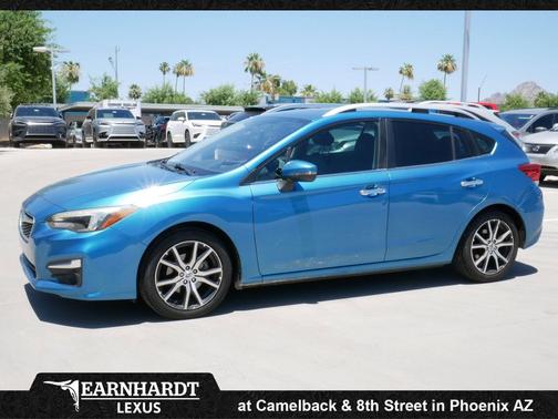 Island Blue Pearl 2018 Subaru Impreza 2.0i Limited