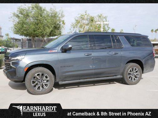 Shadow Gray Metallic 2021 Chevrolet Suburban 4WD Z71 SUV