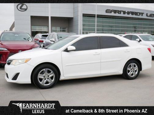Super White 2012 Toyota Camry LE Sedan