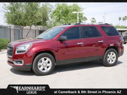 Crimson Red Tintcoat 2016 GMC Acadia SLE-2