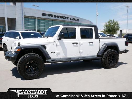 Bright White Clearcoat 2020 Jeep Gladiator Sport S