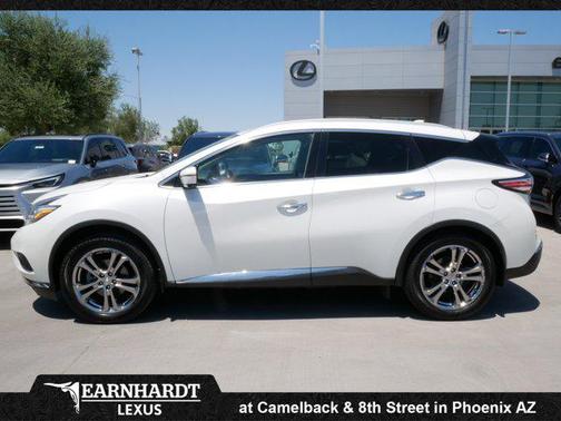 Pearl White 2018 Nissan Murano Platinum