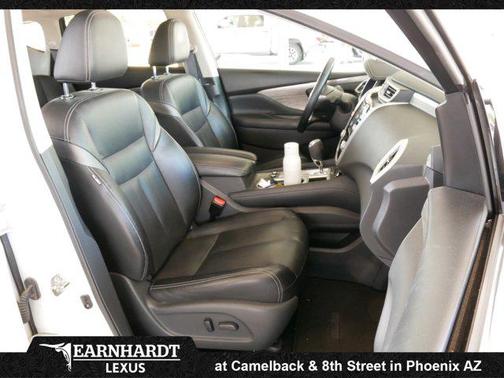 Pearl White 2018 Nissan Murano Platinum