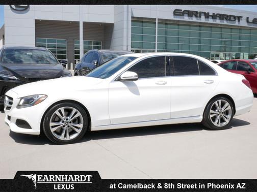Polar White 2018 Mercedes-Benz C-Class C 300