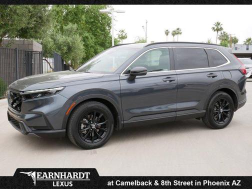 Meteorite Gray Metallic 2023 Honda CR-V Hybrid Sport FWD