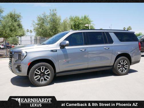 Satin Steel Metallic 2022 GMC Yukon XL 4WD AT4