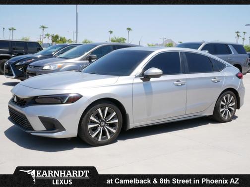 Meteorite Gray Metallic 2023 Honda Civic EX-L