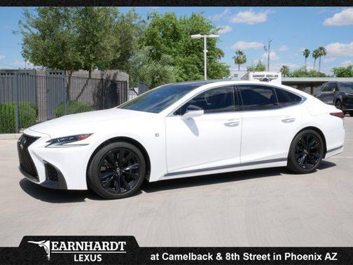 Ultra White 2018 Lexus LS 500 F Sport