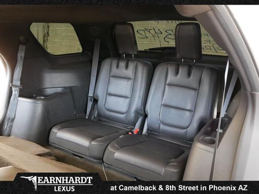 White Platinum Metallic Tri-Coat 2015 Ford Explorer Limited