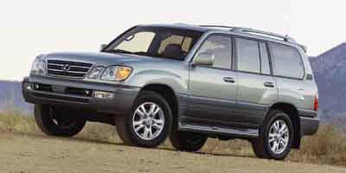Blizzard Pearl 2004 Lexus LX 470 Base