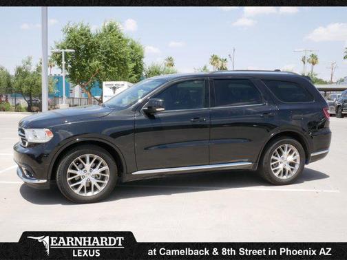 Brilliant Black Crystal Pearlcoat 2016 Dodge Durango Limited