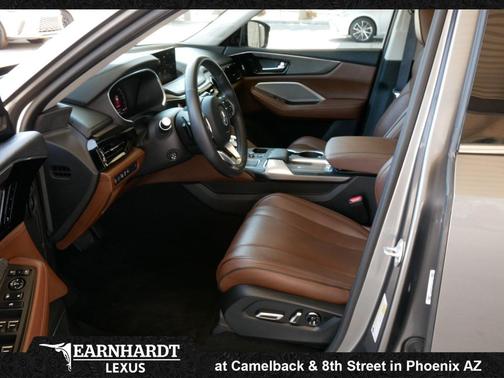 Liquid Carbon Metallic 2024 Acura MDX Advance Package