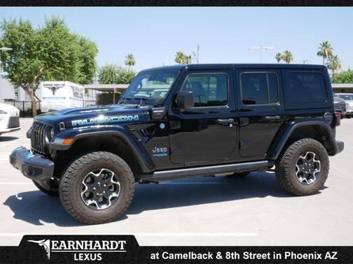 Black Clearcoat 2021 Jeep Wrangler Unlimited 4xe Rubicon