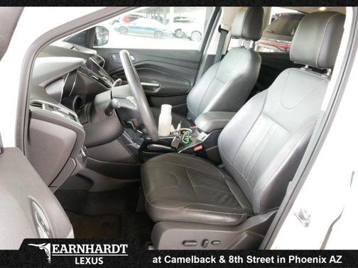 White Platinum Tricoat 2013 Ford Escape Titanium