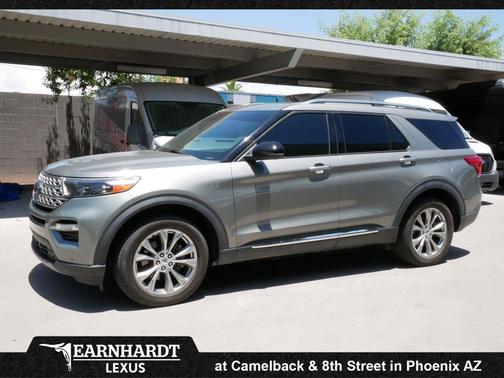 Silver Spruce Metallic 2020 Ford Explorer Limited